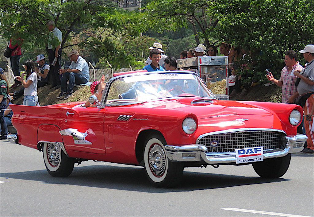 1957 Ford Thunderbird from last year's Classic Car Parade