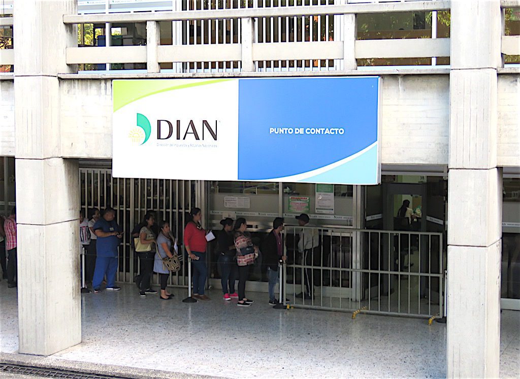 DIAN’s office at Alpujarra in Medellín