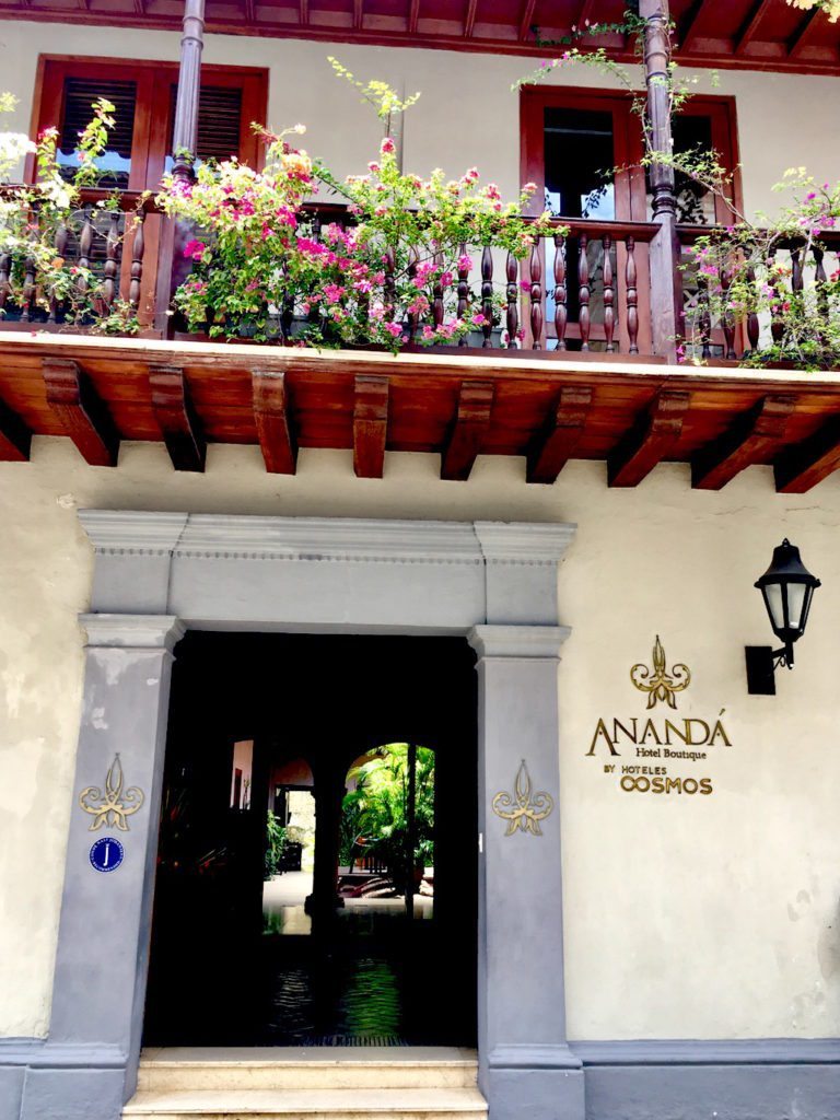 A stay at the luxurious Anandá Hotel Boutique in Cartagena’s Centro Histórico is perfect for a special celebration