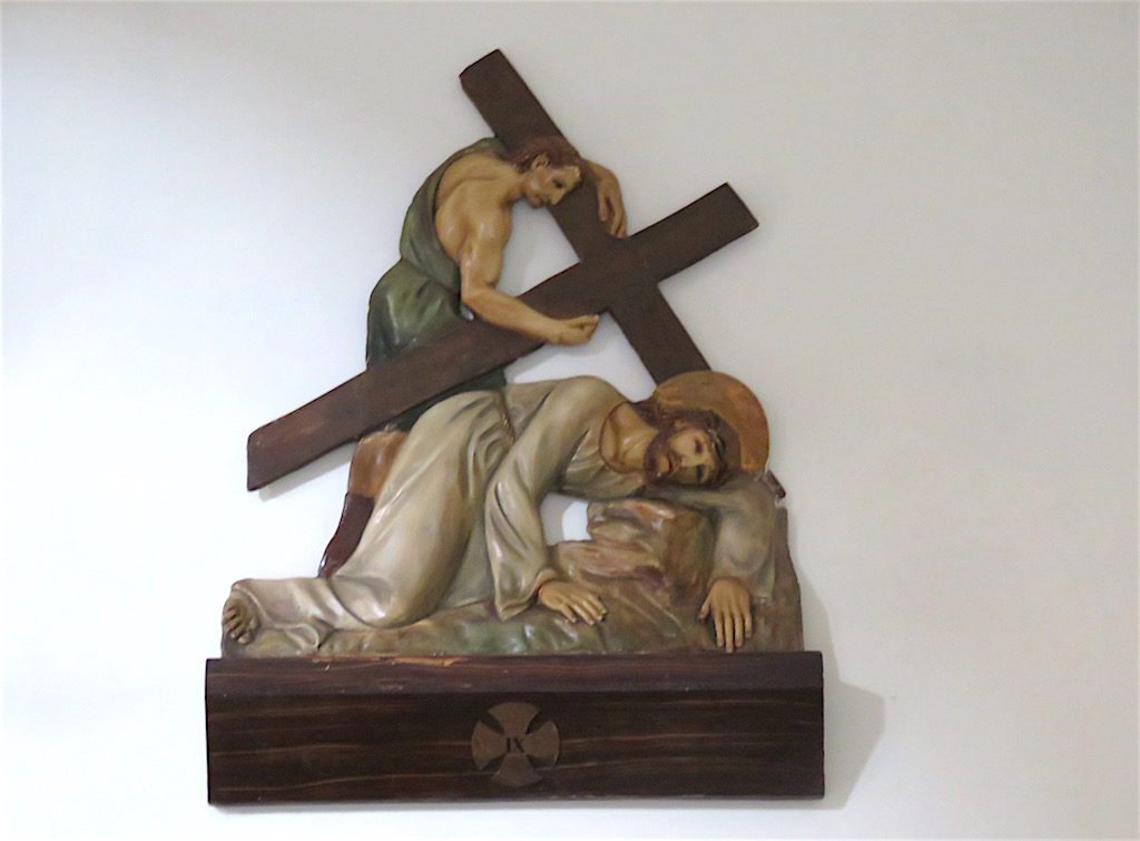 Religious artwork in the church