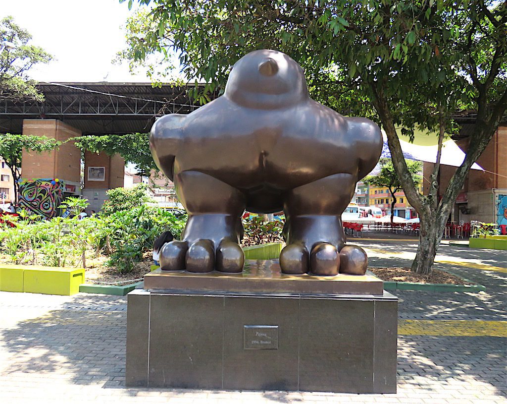 The Bird of Peace replacement Botero sculpture