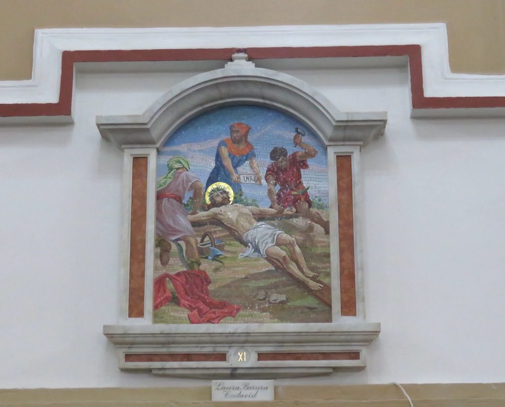 Another example of religious artwork in the church