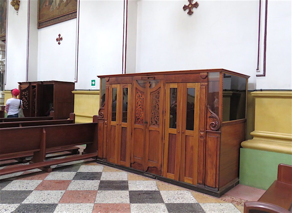 Confessionals in the church