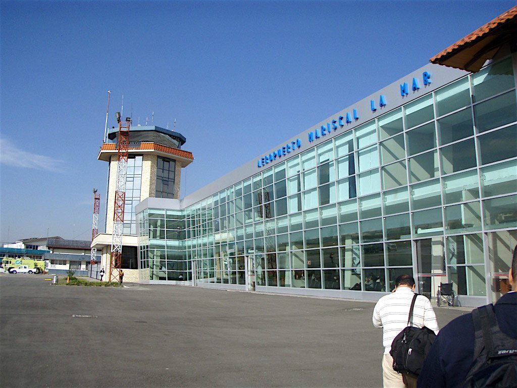 Cuenca’s Mariscal La Mar airport, photo by Ciencia1.com