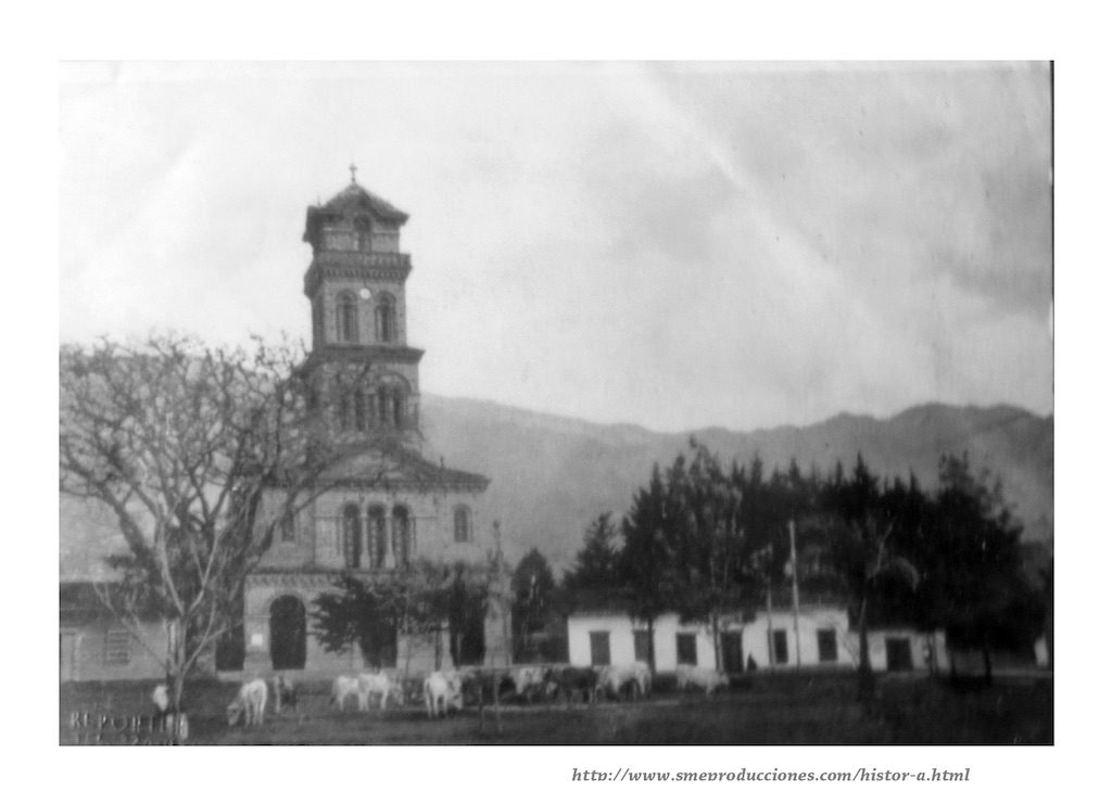 Iglesia San José in the early 1900s, photo courtesy of Iglesia San José