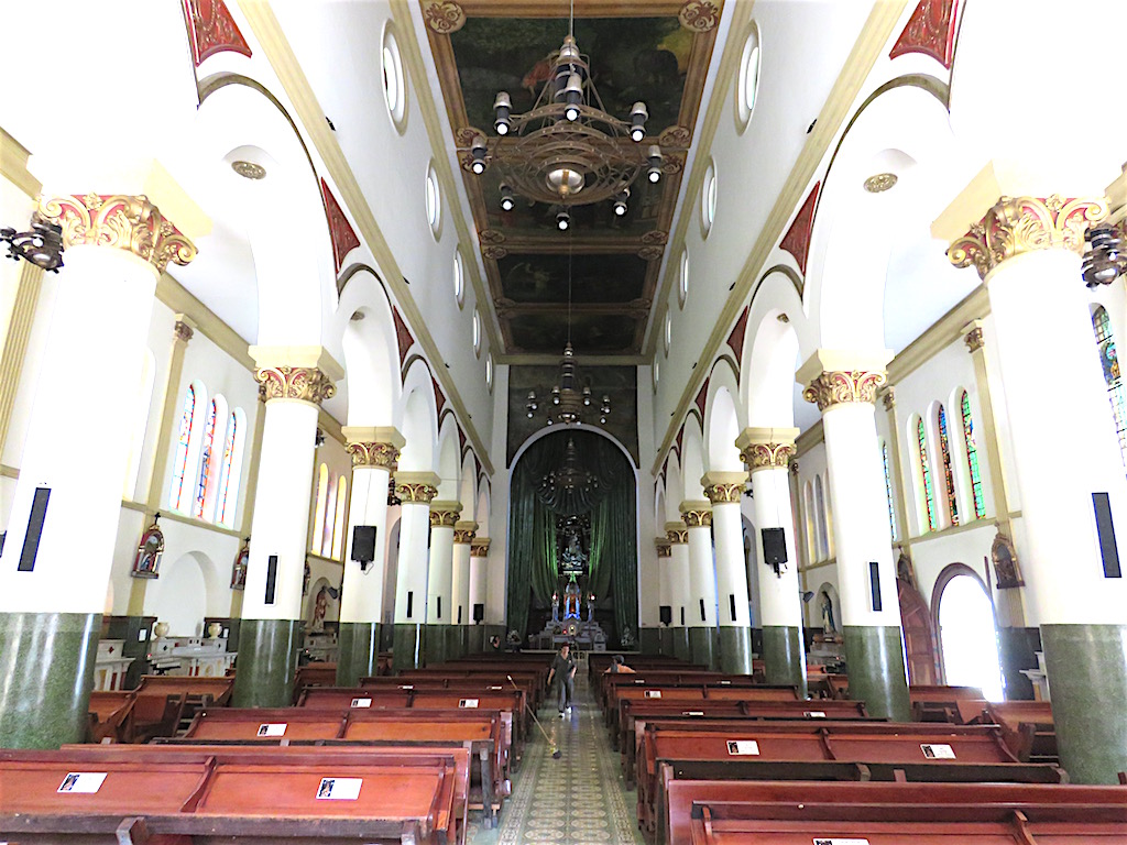Inside Iglesia de Nuestra Señora del Sufragio - Medellin Guru