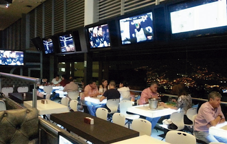 Fan Zone, a sports bar with a view, photo courtesy of Fan Zone