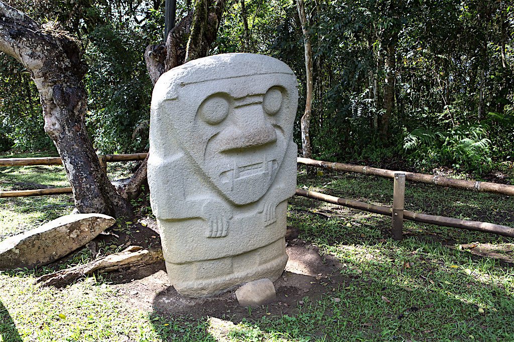 Another pre-Columbian statue in San Agustín Archaeological Park