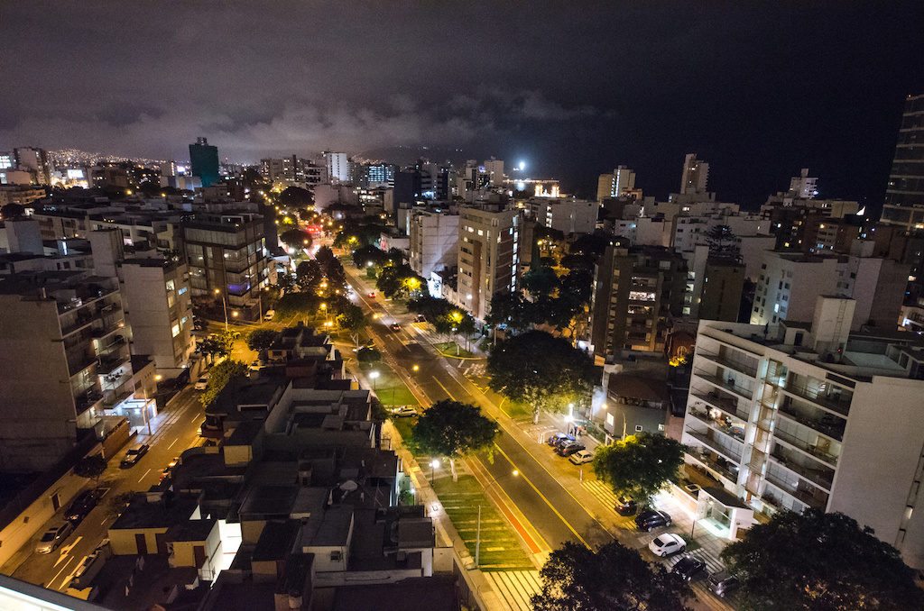 Lima night view