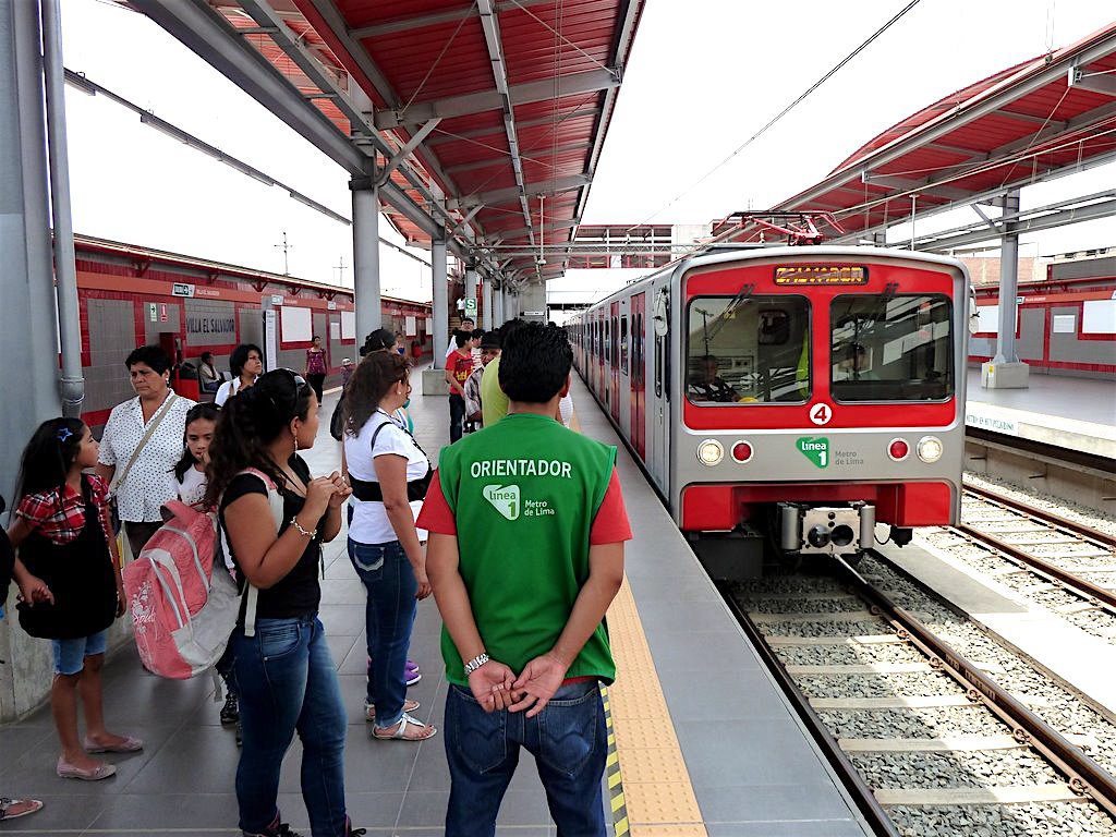 The Lima metro, photo by Jorge Gobbi