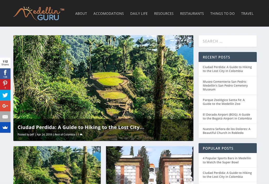 Medellin Guru's website