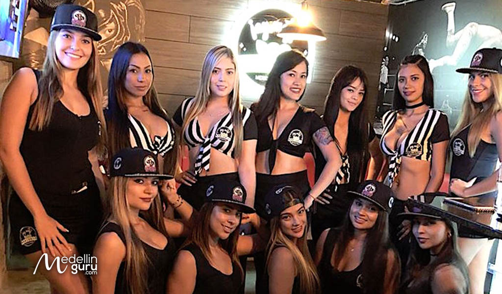 Some of the women working at Ay Wey Bar & Grill, photo courtesy of Ay Wey Bar & Grill
