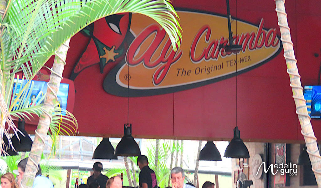 Ay Caramba restaurant in Parque Lleras