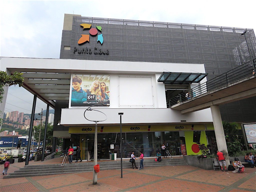The Punto Clave mall in Medellín