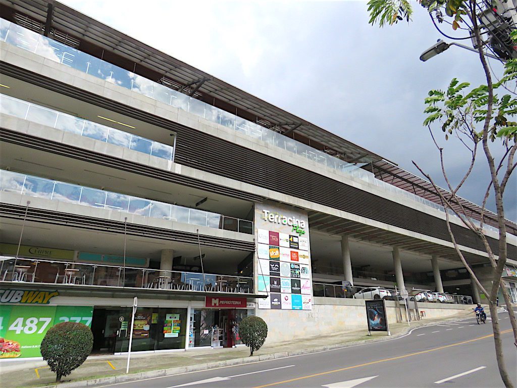 The Terracina Plaza mall in Envigado