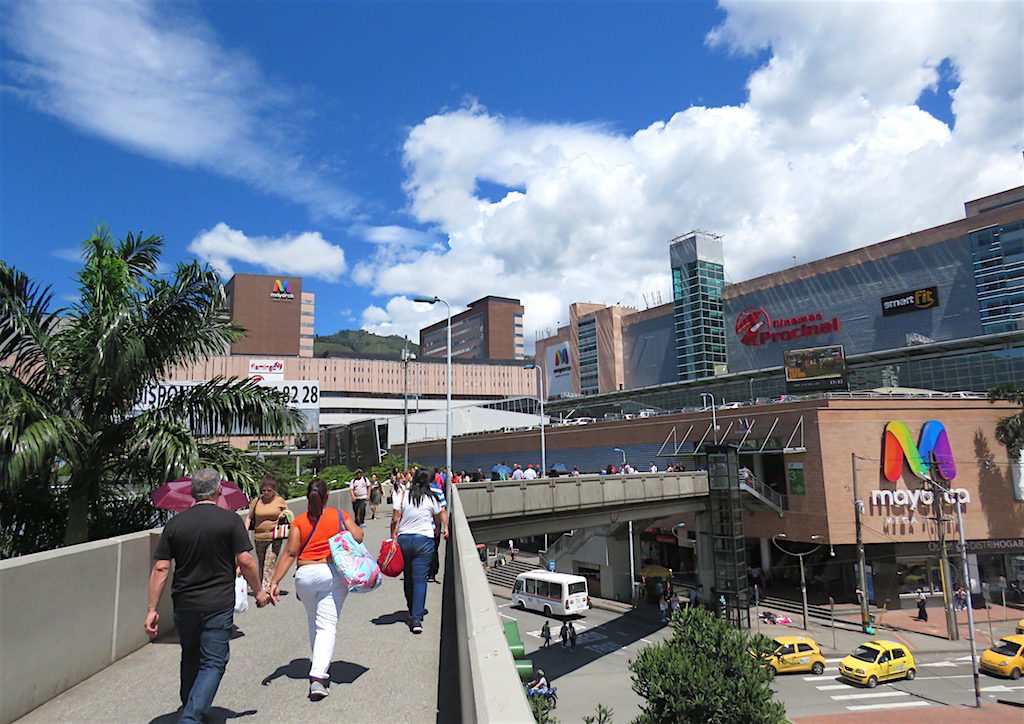 The Mayorca Mega Plaza mall in Sabaneta