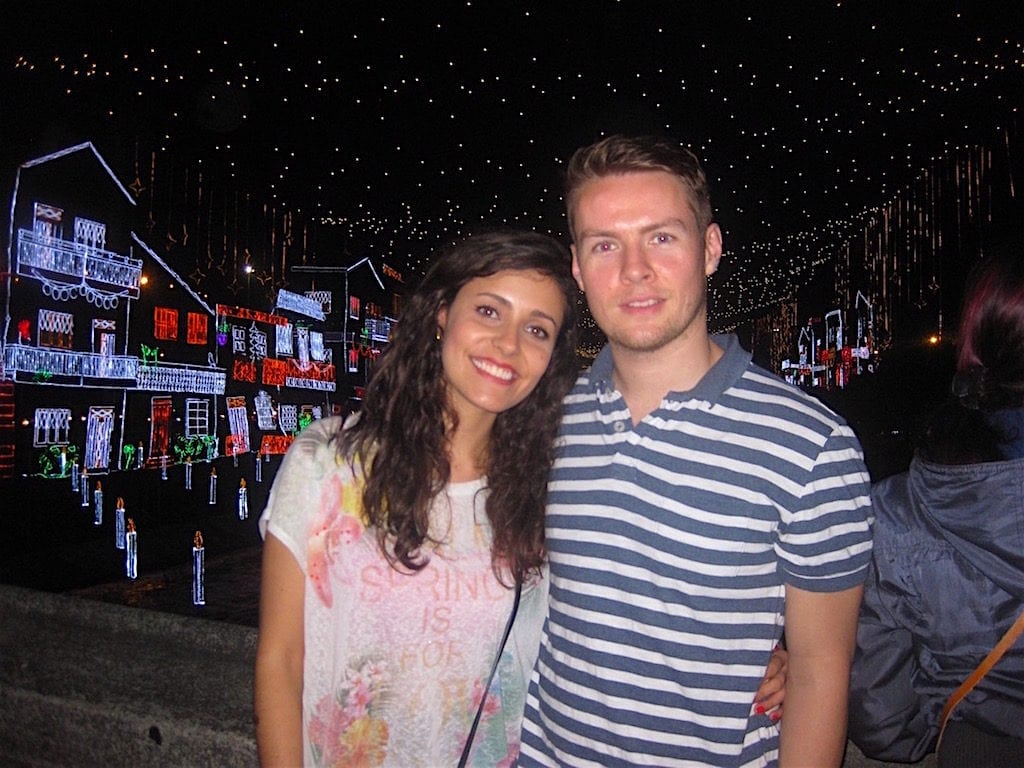 Christmas in Medellín with my wife