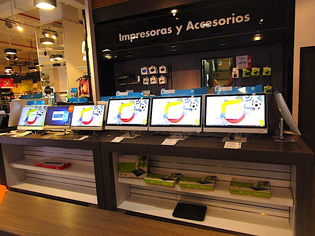 Computers for sale at Falabella
