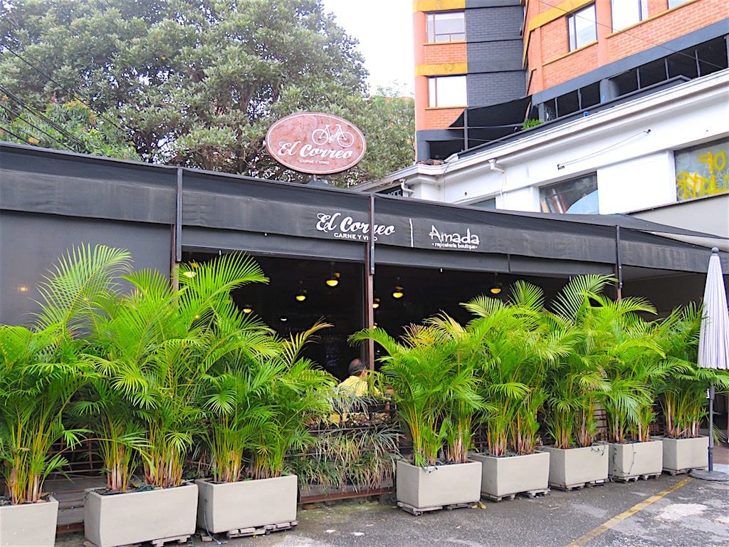 The Provenza, El Poblado location of El Correo Carne y Vino y Amada
