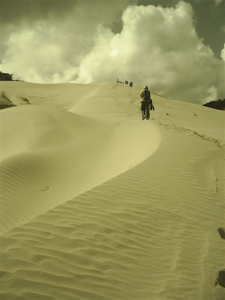 Sand dunes in the Macuira National Park located on the Guajira Peninsula, photo by Luis Alejandro Bernal Romero