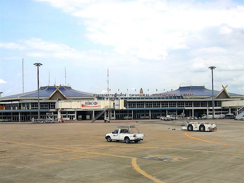 The Chiang Mai International Airport, photo by Lerdsuwa