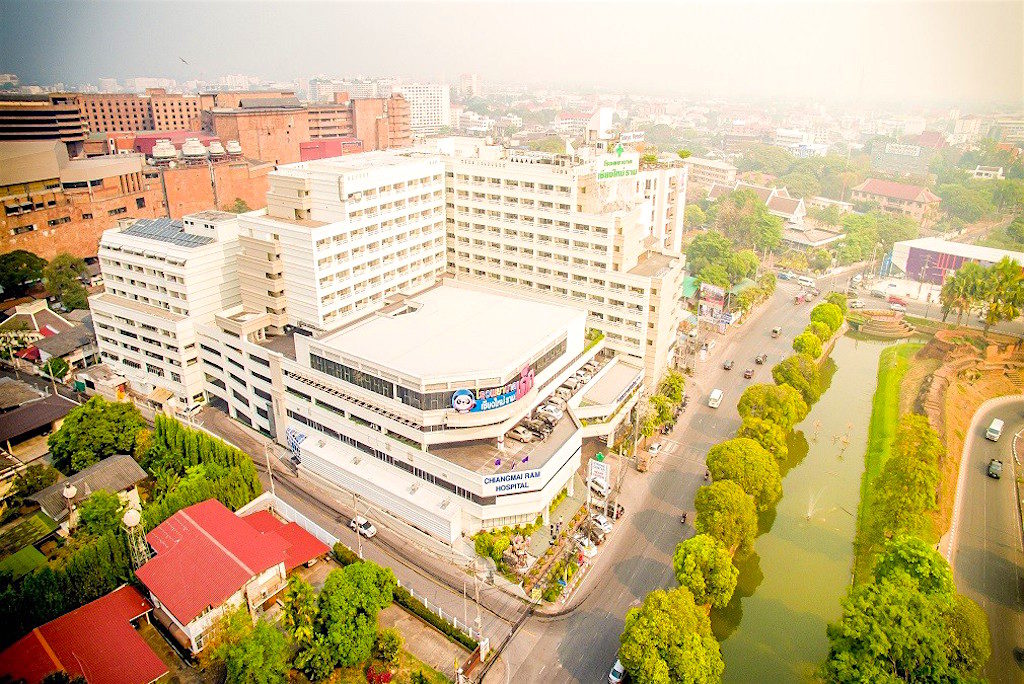 Chiang Mai Ram Hospital in Chiang Mai, photo courtesy of Chiang Mai Ram Hospital