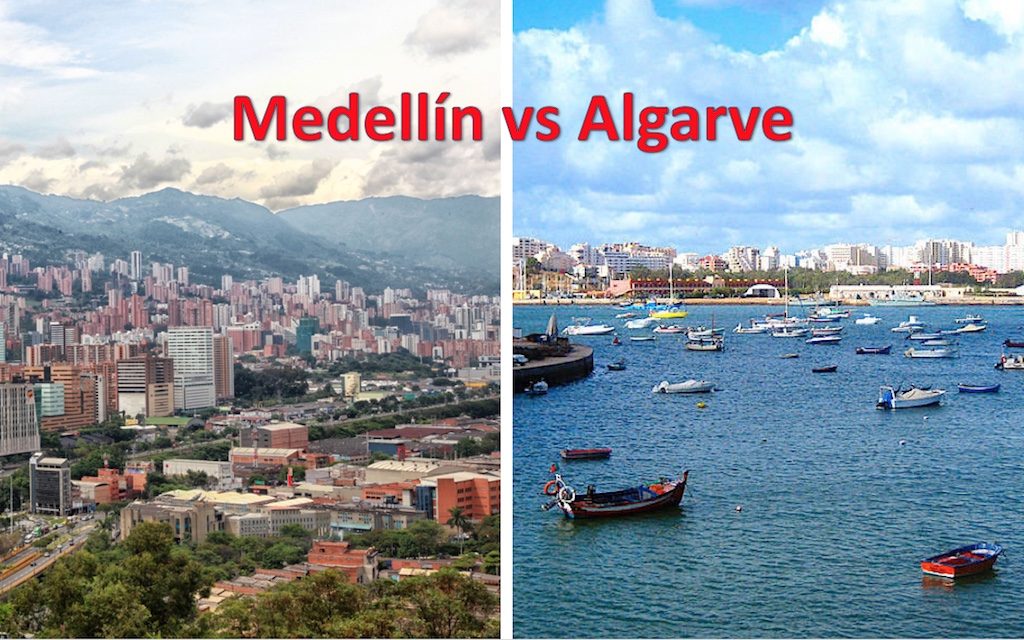 Medellín vs Algarve: Which is the Better Place to Live?