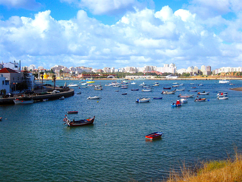 View of Portimão in the Algarve, photo by Guido Biermann