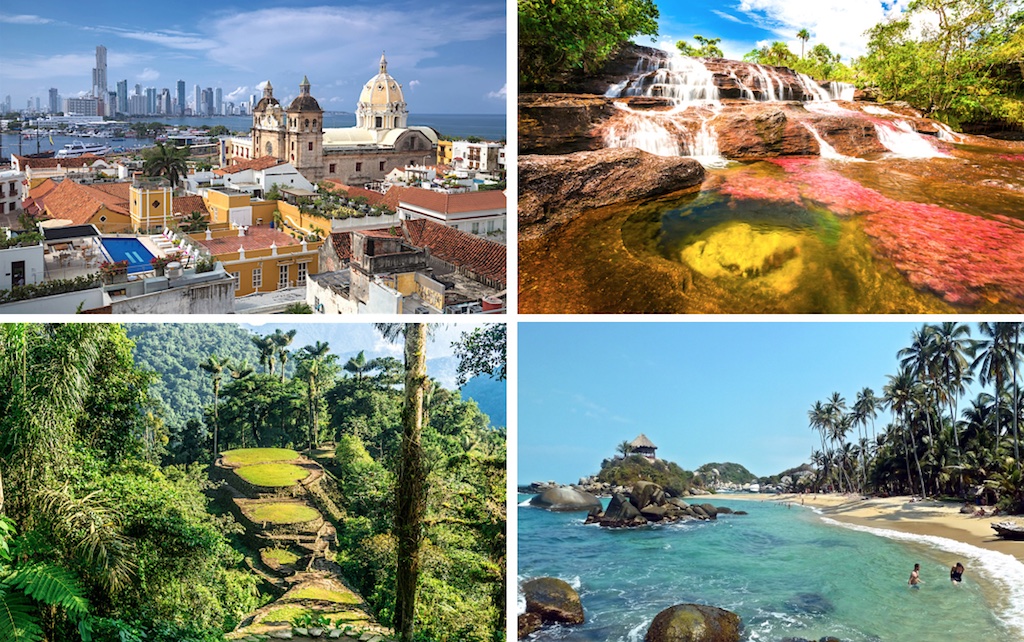 tourist attractions in colombia list