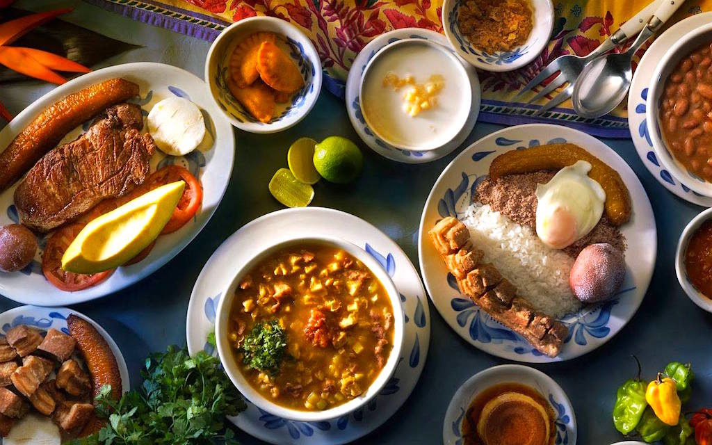 Some of the Colombian food options at Mondongo's, photo courtesy of Mondongo's