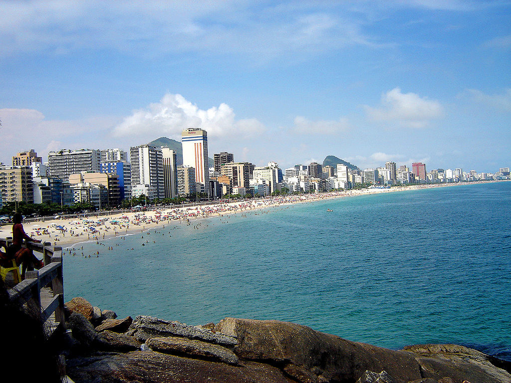 View of Leblon and Ipanema in Rio de Janeiro, photo by Jeff Belmonte