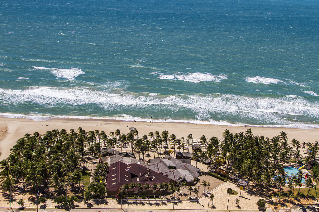 Praia do Futuro (Future Beach) in Fortaleza, photo by ME/Portal da Copa