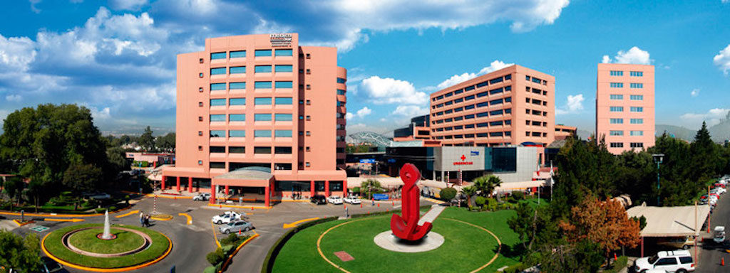Médica Sur in Mexico City, the only top ranked hospital in Latin America in Mexico City, photo courtesy of Médica Sur