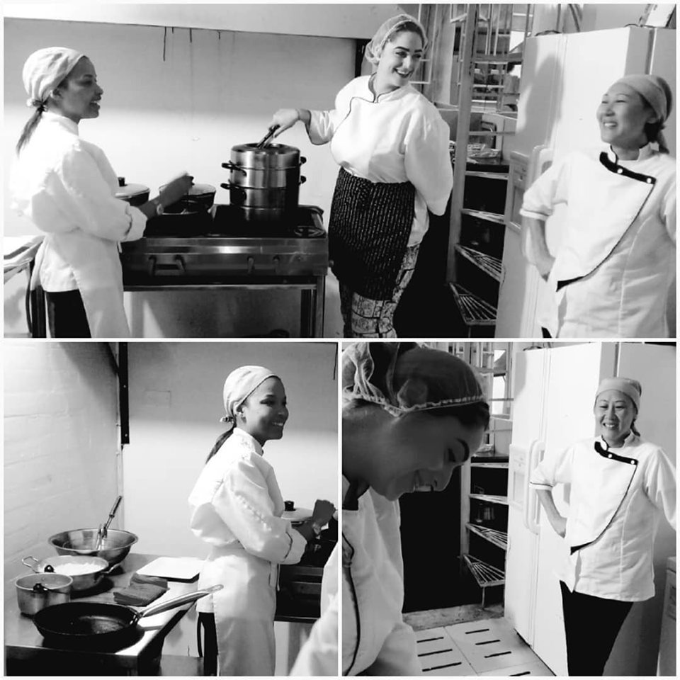 Women behind the kitchen at this restaurant, photo courtesy of BaoBar