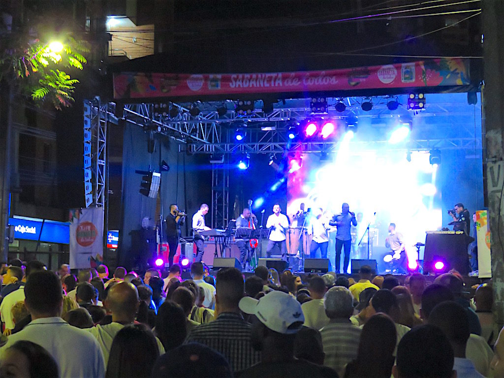 Concert on the Main stage near Aves Maria mall on June 29, 2019