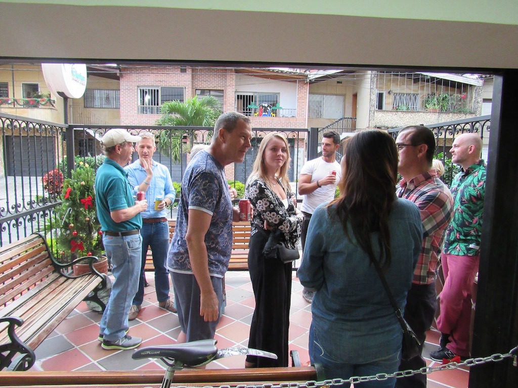At the Elefun Language Exchange, photo courtesy of Elefun Spanish School