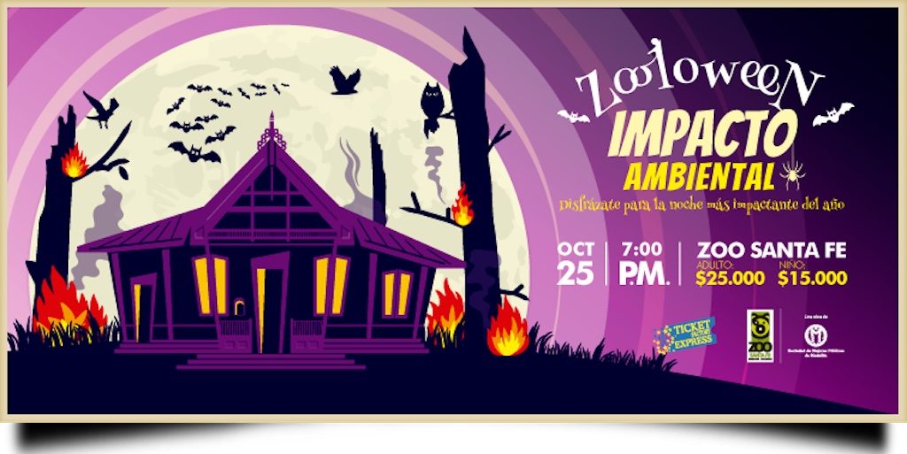 Zooloween, photo courtesy of Parque Zoológico Santa Fe