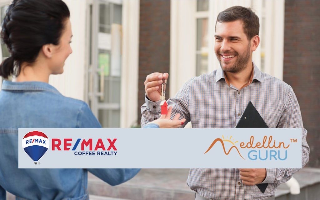 Medellin Guru partnered with RE/MAX for real estate services