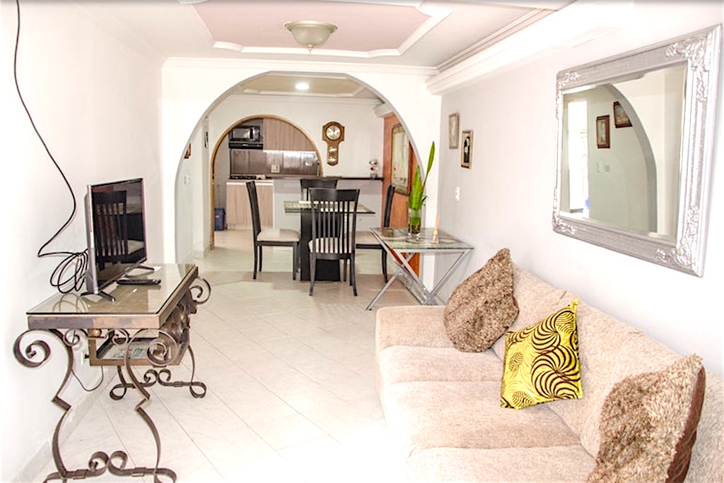 Inside a VICO furnished rental in Medellín, photo courtesy of VICO
