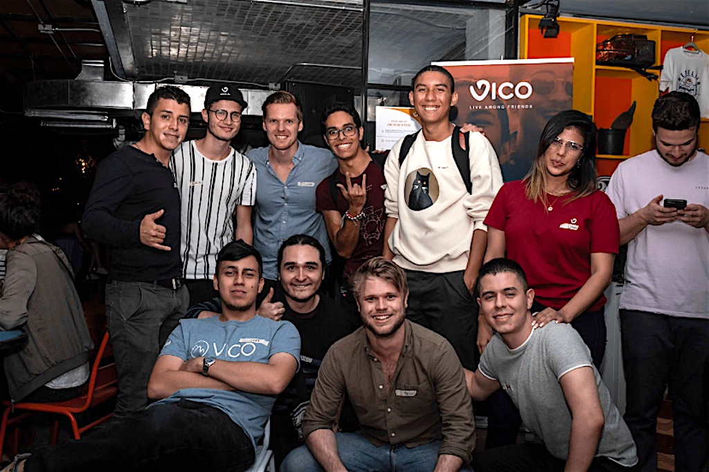 Part of the VICO team, photo courtesy of VICO