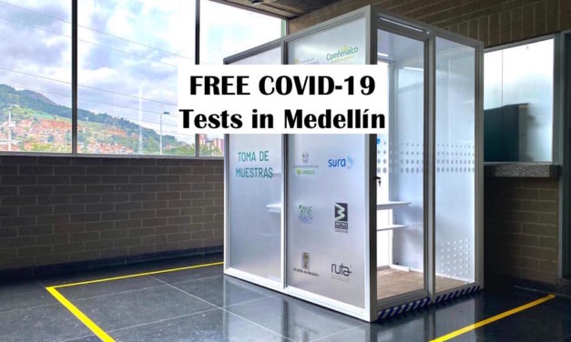 Medellín Starts Free COVID-19 Tests on the Medellín Metro
