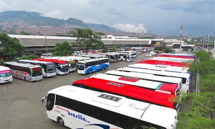 Bus Land Transport in Colombia Resumes Between Cities in Colombia