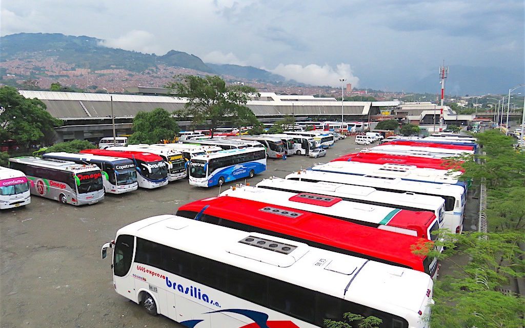 Bus Land Transport in Colombia Resumes Between Cities in Colombia