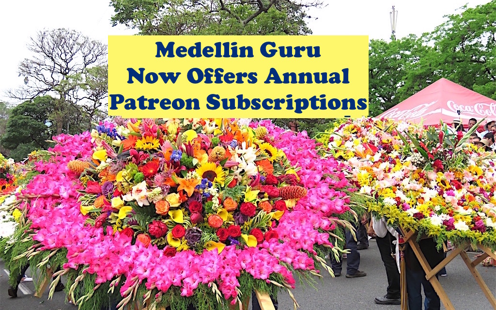 Medellin Guru Annual Subscriptions – Now Offering a Discount!