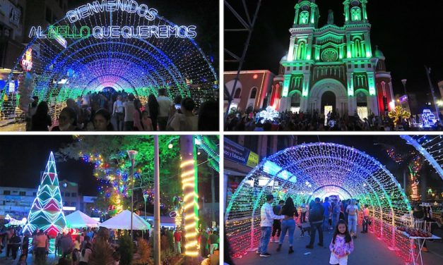 Alumbrados Bello 2020: Photos of Christmas Lights in Bello