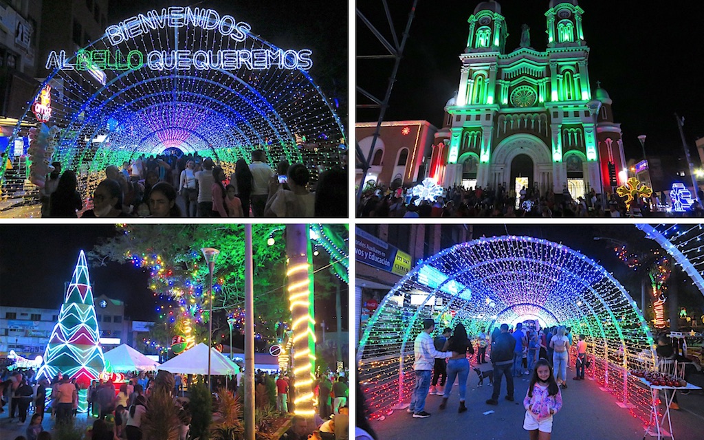 Alumbrados Bello 2020: Photos of Christmas Lights in Bello