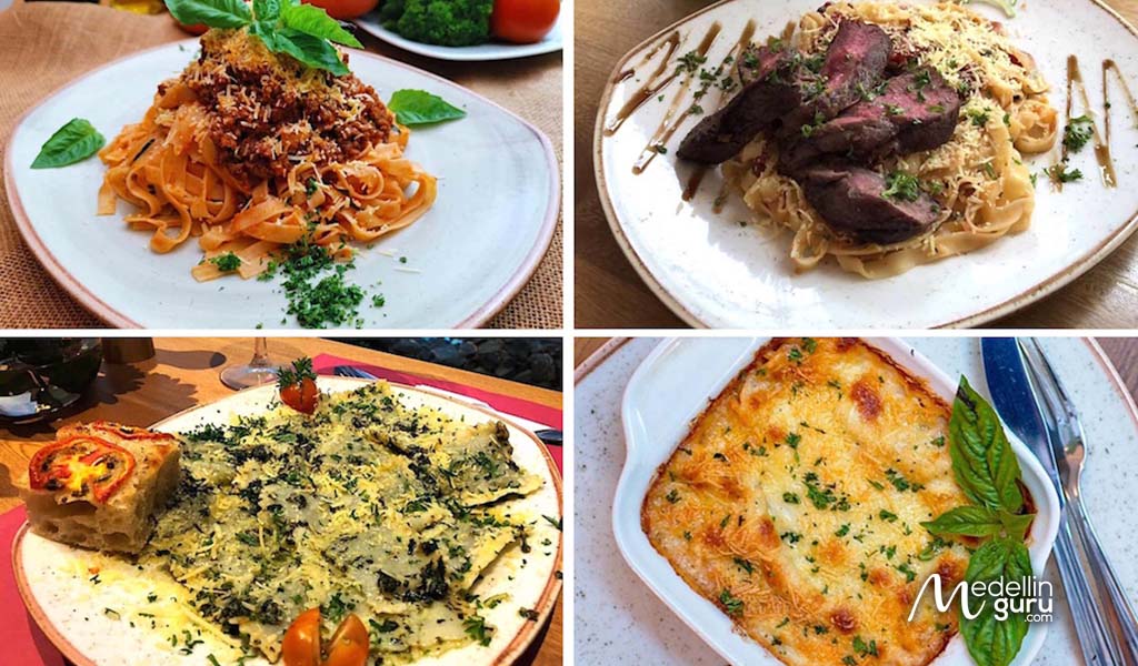 Some of the food options at Caduff Pasta Fresca, photos courtesy of Caduff Pasta Fresca