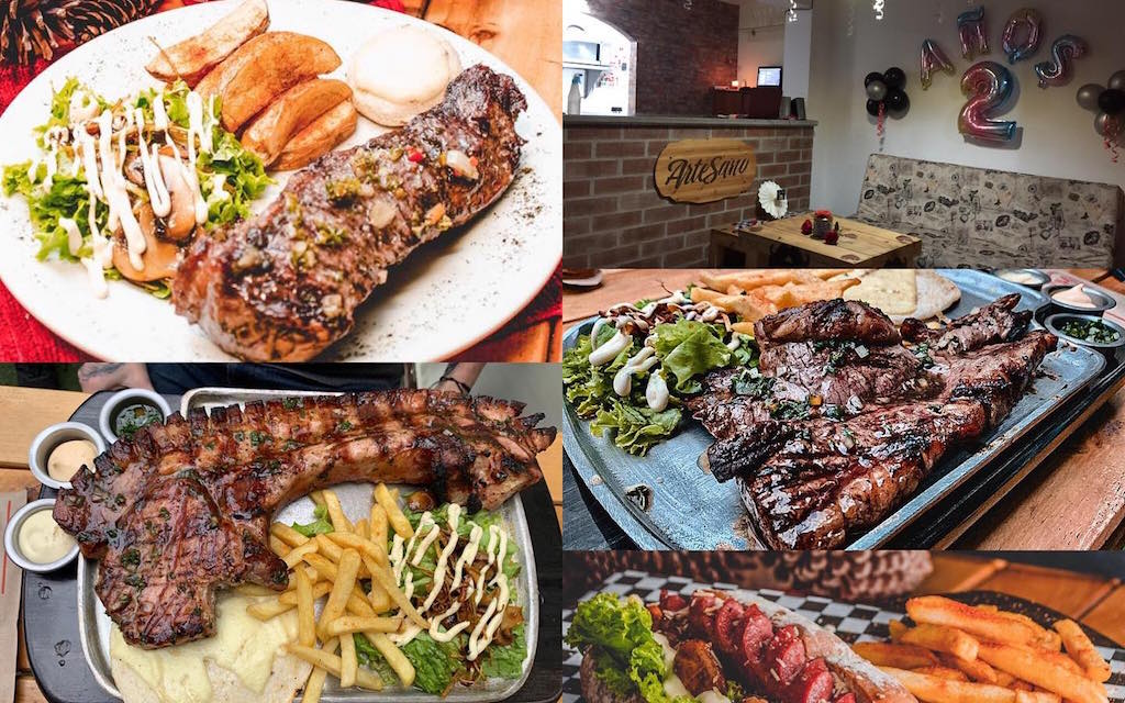 Steaks on the menu, photo courtesy of ArteSano Lounge Grill