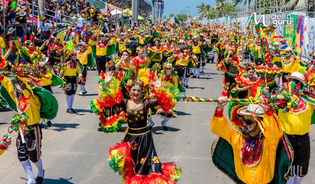 Barranquilla Carnival, one of the top Colombia's Carnivals