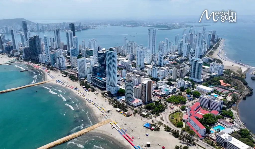 Bocagrande Neighborhood in Cartagena. Photo by Cartagena VIP